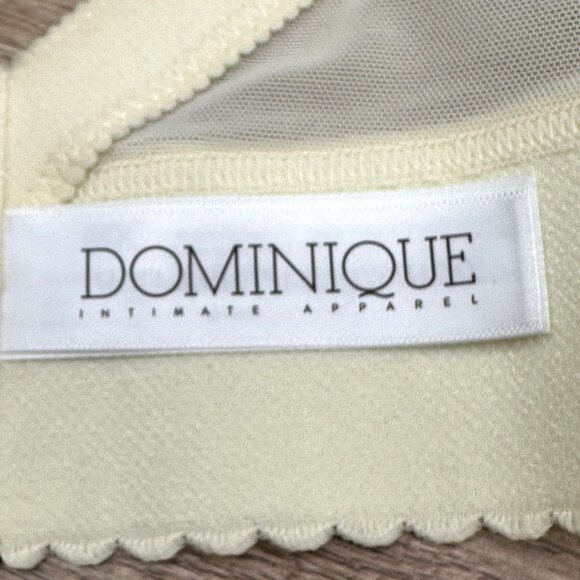 Dominique Intimate Apparel Corset Bra Bustier Womens 40C Cream Strapless Underwi - Picture 8 of 10